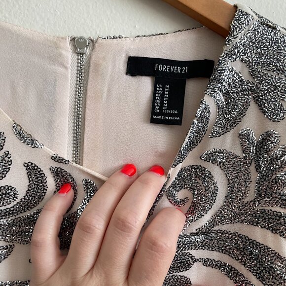 Forever 21 Sequin Shift Dress - Picture 3 of 7